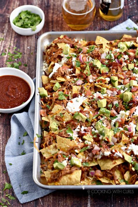 Pulled Pork Nachos Recipe Cooking With Curls