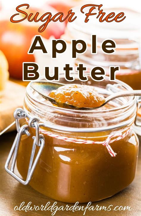 It takes less than an hour to whip up and has no added sugar. No Added Sugar Apple Butter | Recipe | Sugar free apple ...
