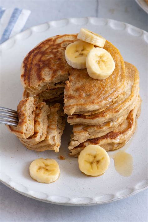 Best Banana Pancakes Fluffy Homemade And Delicious Feelgoodfoodie