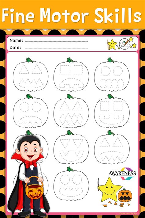 Halloween Tracing Worksheets No Prep To Help Your Kiddos Little Hands