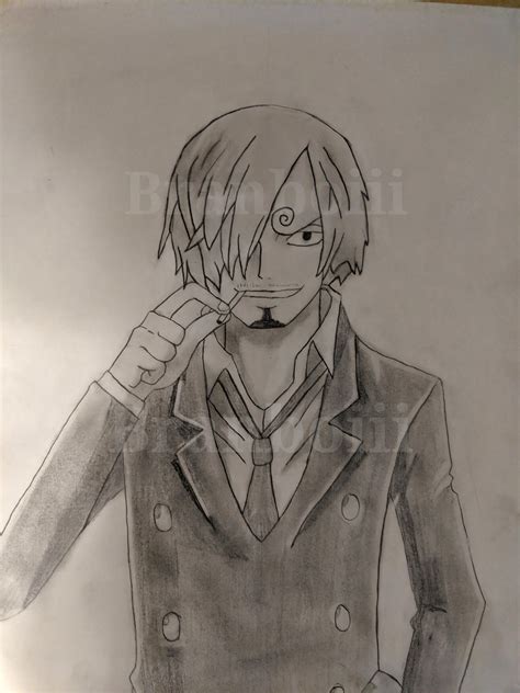 Hows My First Sanji Drawing Ronepiece