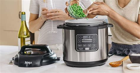 The ninja foodi bills itself as a pressure cooker that crisps. it's designed to do anything a multicooker or an air fryer can do: Discounted Ninja Foodi Pressure Cooker Is a Great Instant ...