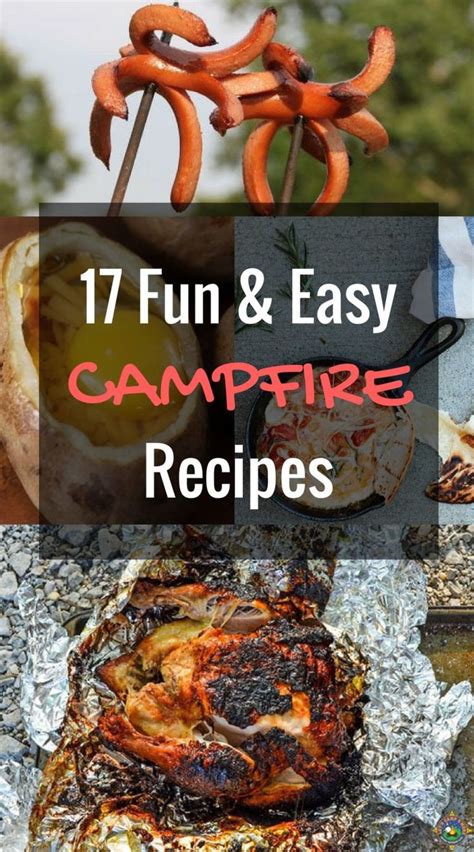 Easy Campfire Recipes For Your Camping Fun Campfire Food Easy