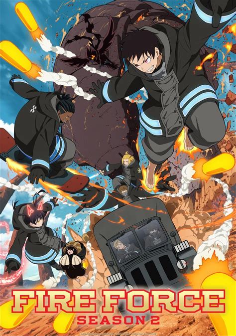 Funimation On Twitter New Fire Force Season 2 Arc New Key Visual