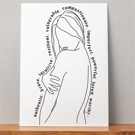 Men And Women Self Love Body Line Art Digital Download Print Art Collectibles Drawing