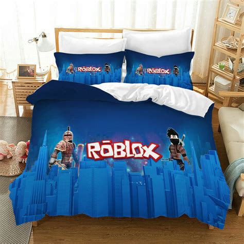 Roblox 3d One Sided Printed Bedding Set Duvet Cover With 2 Etsy