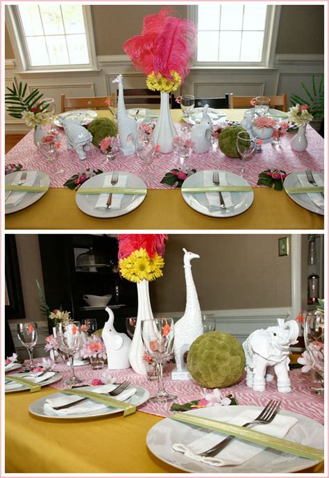 Modern baby shower decorations that will make you look like a pro. Real Party: Modern Safari | The Cake Blog