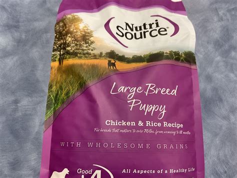 Nutrisource Puppy Chicken And Rice Large Breed 5lbs Wag N Suds