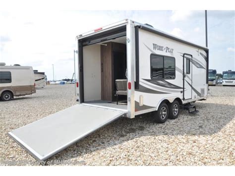 2016 Forest River Work And Play 18ec Toy Hauler For Sale W Ac Rv For
