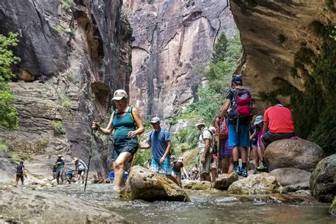 Zion Stops Issuing Permits For Some Hikes In Popular Narrows Las