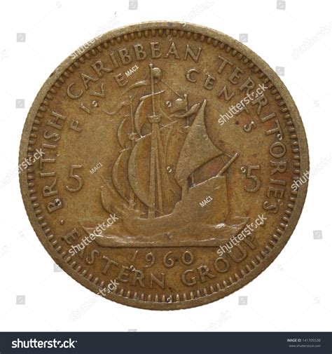 The artist's initials, ct, incuse on the bust. Queen Elizabeth The Second 1960 British Caribbean ...