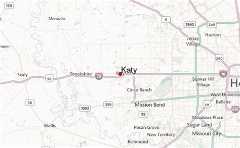 Katy Texas Zip Code Map Map