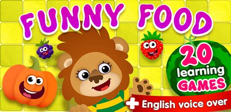 Funny Food Educational Baby Game For Kids Girls And Boys Learn Smart