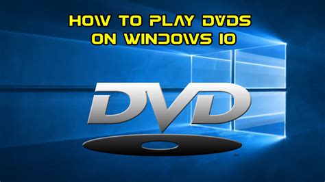 How To Play Dvds On Windows For Free Youtube