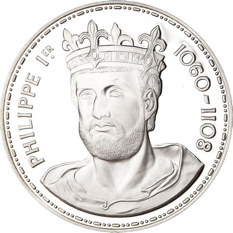 France Medal Les Rois De France Philippe Ier History Ms65 70 Silver