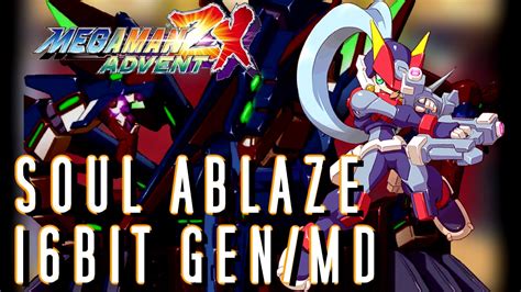 Mega Man Zx Advent Soul Ablaze 16bit Sega Genesis Style Youtube