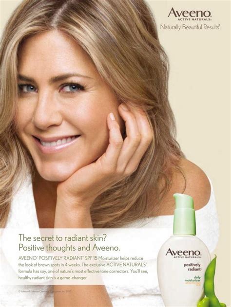 This is really deceiving and confusing to customers looking to make smart choices for personal care products. 2016.02. Jennifer Aniston - #Aveeno #jenniferaniston ...