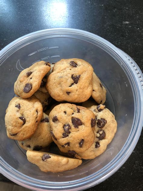 Sourdough discard chocolate chip cookies. : Sourdough