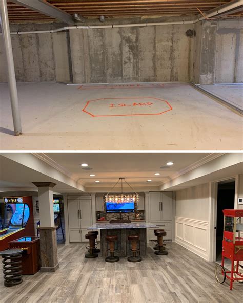 Before And After Pictures Of Remodeled Basements Picture Of Basement 2020