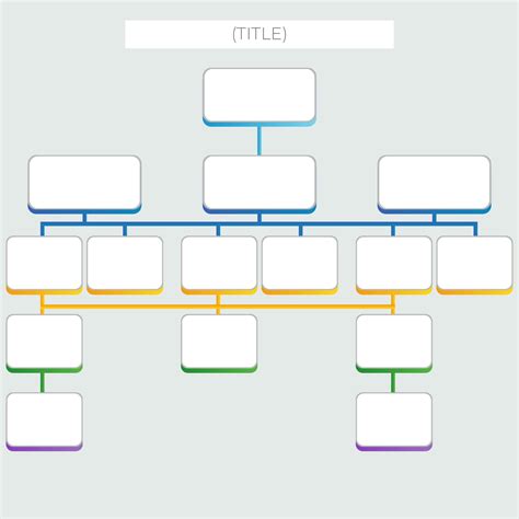 7 Best Images Of Free Printable Blank Organizational Charts Printable