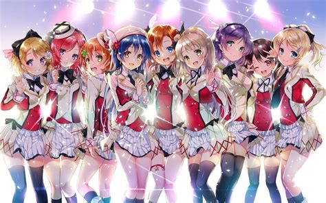Group Of Anime Girls