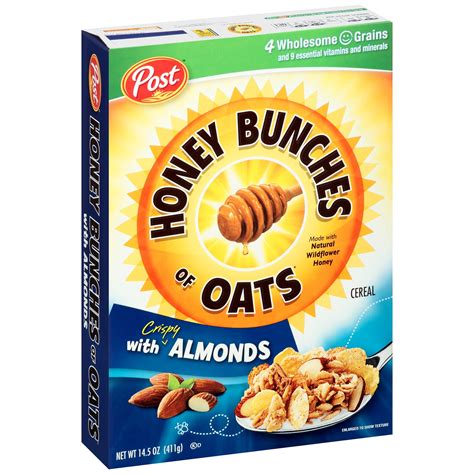 Post Honey Bunches Of Oats With Crispy Almonds 145oz Box Garden Grocer