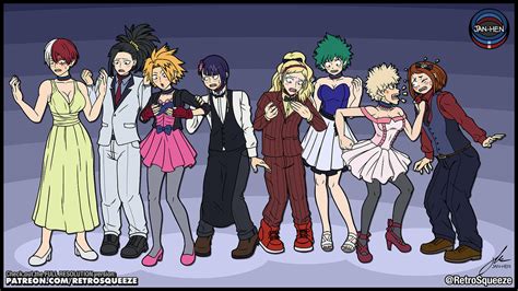 Head Swap My Hero Academia Formal 2021 By Retrosqueeze On Deviantart