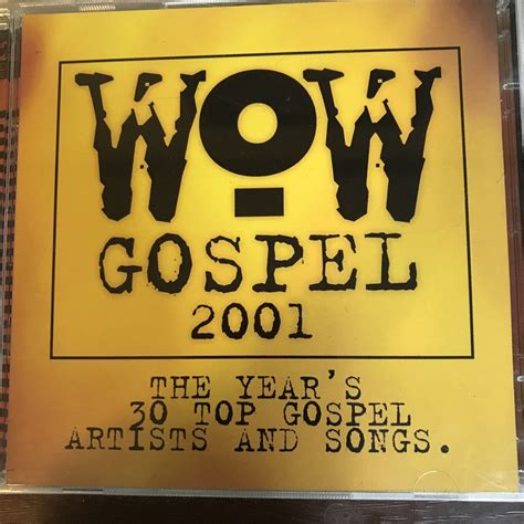 Various Wow Gospel 2001 2 Cd Mint Condition Mm Ebay