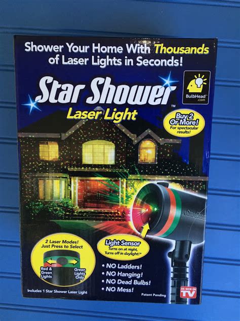 The Star Shower Laser Light Lets You Decorate Your Home For The
