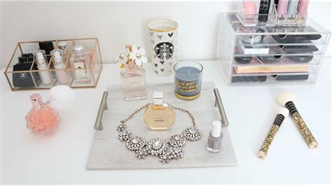 White marble is a fantastic material for bathrooms. DIY Room Decor - DIY Vanity Trays - Marble Vanity Tray ...
