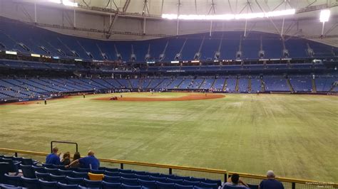 Tropicana Field Seating Chart With Rows Outfield Elcho Table