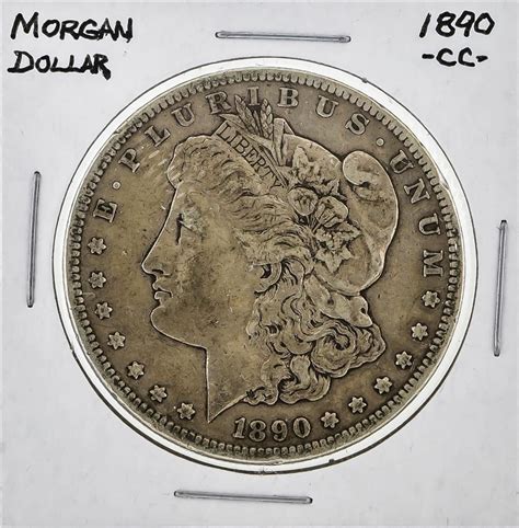 1890 Cc 1 Morgan Silver Dollar Coin