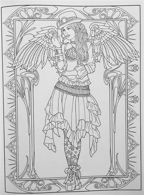 Fairy coloring skull coloring pages color fairy coloring pages drawings colouring printables colouring pages grimm fairy tales gothic fairy. 132 best images about steampunk coloring pages on ...