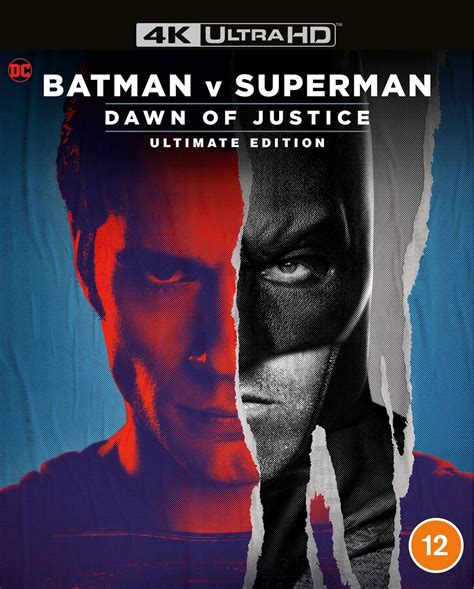 Batman Vs Supermanultimate Edition 4k Blu Ray Dawn Of Justice Remastered Hmv Store