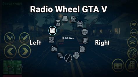 Gta V Radio Wheel Mod For Gta Sa Android Youtube