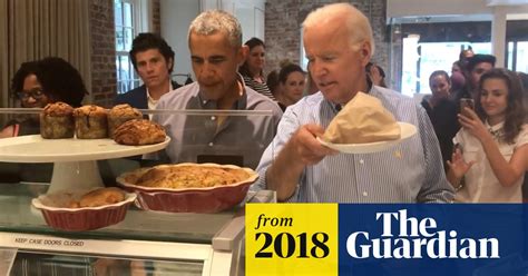 Obama And Biden Make Surprise Visit To Dc Bakery Video Us News