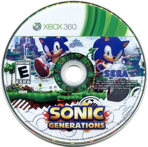 Sonic Generations Cover Or Packaging Material Mobygames