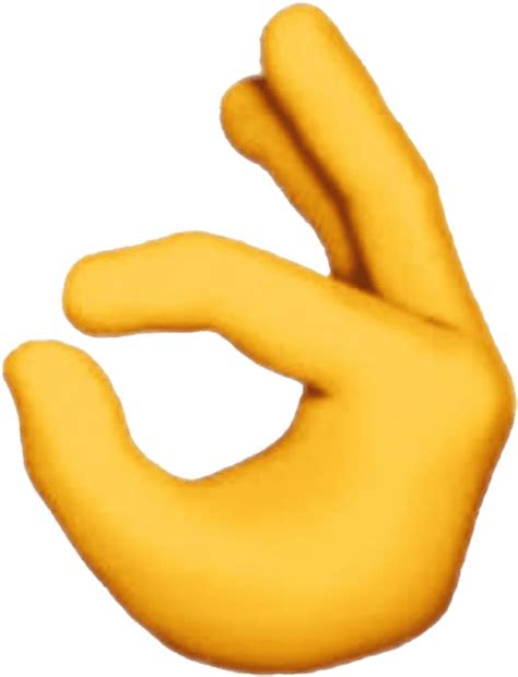 Dank Meme Emoji Transparent Png Ok Hand Transparent Background