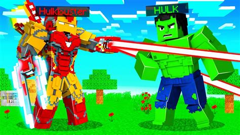 Fighting As The Ultimate Hulk In Insane Craft Youtube