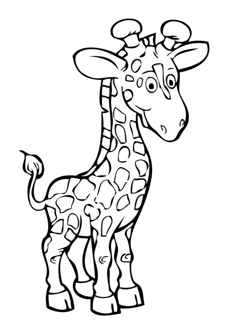 Cliccate sulle immagini così si ingrandiscono per poterli visualizzare o stampare. 30 Disegni di Giraffe da Colorare | PianetaBambini.it