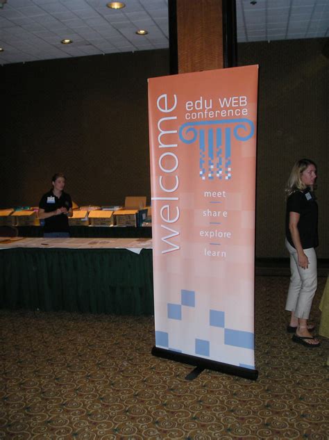 Welcome Banner To The Eduweb Conference 2006 What A Great Flickr