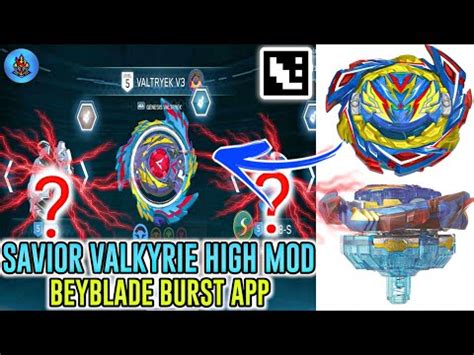 Savior Valkyrie High Mod Combo Qr Codes Beyblade Burst App Salvage