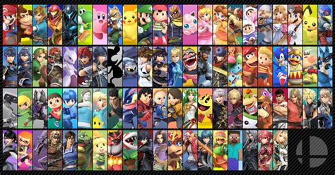 Super Smash Bros Ultimate All Fighters By Sirpeaches On Deviantart