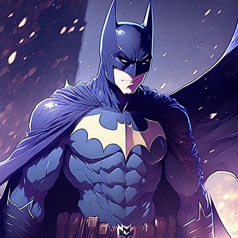 Artstation Batman Anime Style