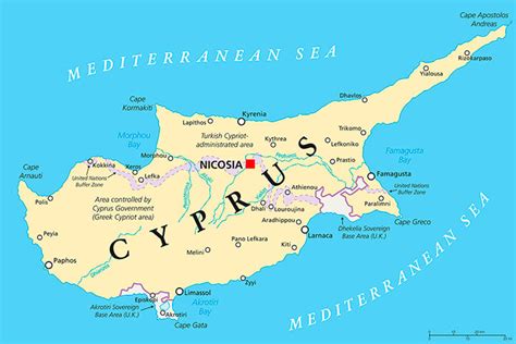 Map Of Cyprus Just About Cyprus