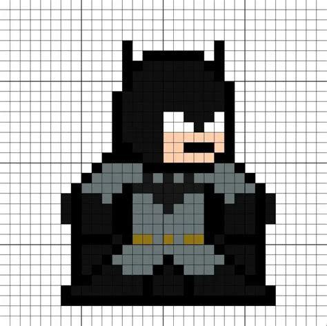 Batman Pixel Art 31 Idées Et Designs Pour Vous Inspirer En Images