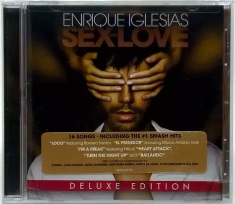Cd Enrique Iglesias Sex Love Deluxe Edition Americano Frete grátis