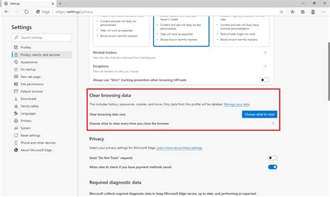 How To Automatically Delete Microsoft Edge Browsing History On Exit