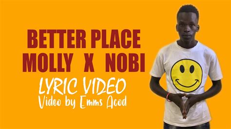 Better Place Nobi Ft Molly Lyric Video Youtube