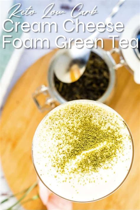 Home recipes main abondance cheese foam and girolles. The Best Cream Cheese Foam Green Tea | LowCarbingAsian ...